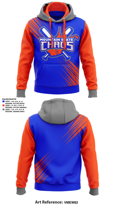 Mountain State Chaos 91223872 Hoodie - 1