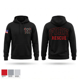 Hoodie, Melrose Volunteer Fire Department, Fire Department, Teamtime, Team time, sublimation, custom sports apparel, team uniforms, spirit wear, spiritwear, sports uniforms, custom shirts, team store, custom team store, fundraiser sports, apparel fundraiser