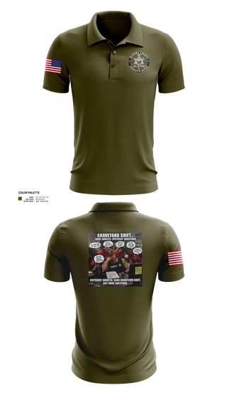 Short Sleeve Performance Polo, Madera County Sheriff's Department, Police, Teamtime, Team time, sublimation, custom sports apparel, team uniforms, spirit wear, spiritwear, sports uniforms, custom shirts, team store, custom team store, fundraiser sports, apparel fundraiser