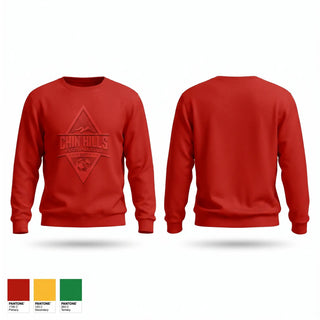 Crew Neck Sweatshirt, Chin Hills FC, Men's Soccer, Teamtime, Team time, sublimation, custom sports apparel, team uniforms, spirit wear, spiritwear, sports uniforms, custom shirts, team store, custom team store, fundraiser sports, apparel fundraiser