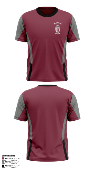 Short Sleeve Performance Shirt, Orchard View High School, Men's Soccer, Teamtime, Team time, sublimation, custom sports apparel, team uniforms, spirit wear, spiritwear, sports uniforms, custom shirts, team store, custom team store, fundraiser sports, apparel fundraiser
