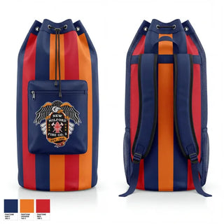 Gear Bag, New Milford Fire department, Fire Department, Teamtime, Team time, sublimation, custom sports apparel, team uniforms, spirit wear, spiritwear, sports uniforms, custom shirts, team store, custom team store, fundraiser sports, apparel fundraiser