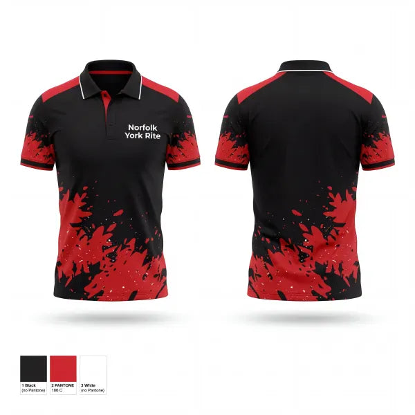 Short Sleeve Performance Polo, Norfolk York Rite, Spirit Store, Teamtime, Team time, sublimation, custom sports apparel, team uniforms, spirit wear, spiritwear, sports uniforms, custom shirts, team store, custom team store, fundraiser sports, apparel fundraiser