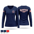 Quantico Fire and Emergency Services Old School Cotton Feel Shirt - 1
