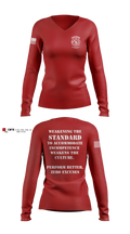 SOUTHEND FIRE DEPARTMENT Women's Long Sleeve V-neck Shirt - 6