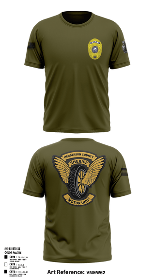 Short Sleeve Performance Shirt, Henderson County Motor Unit, Police, Teamtime, Team time, sublimation, custom sports apparel, team uniforms, spirit wear, spiritwear, sports uniforms, custom shirts, team store, custom team store, fundraiser sports, apparel fundraiser