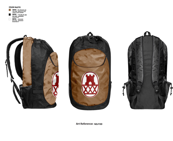 Gear Bag, HSC 130th MEB, Army, Teamtime, Team time, sublimation, custom sports apparel, team uniforms, spirit wear, spiritwear, sports uniforms, custom shirts, team store, custom team store, fundraiser sports, apparel fundraiser