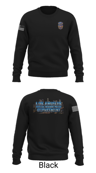 Crew Neck Sweatshirt, Federal Reserve Police DTLA, Police, Teamtime, Team time, sublimation, custom sports apparel, team uniforms, spirit wear, spiritwear, sports uniforms, custom shirts, team store, custom team store, fundraiser sports, apparel fundraiser