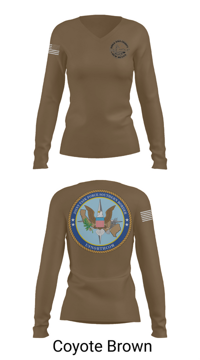 C CO 1-41 82055302 Women's Long Sleeve V-neck Shirt - 17
