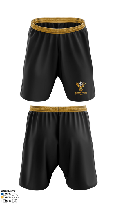 Golden Deers FC 49695783 Athletic Shorts With Pockets - 20