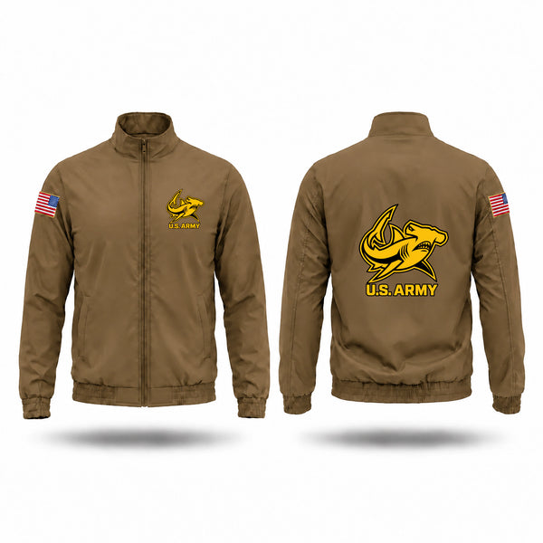 Windbreaker, Mobile Recruiting Company, Army, Teamtime, Team time, sublimation, custom sports apparel, team uniforms, spirit wear, spiritwear, sports uniforms, custom shirts, team store, custom team store, fundraiser sports, apparel fundraiser