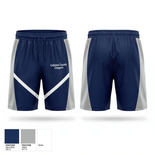 Athletic Shorts With Pockets, Colleton County Cougars, Track & Field, Teamtime, Team time, sublimation, custom sports apparel, team uniforms, spirit wear, spiritwear, sports uniforms, custom shirts, team store, custom team store, fundraiser sports, apparel fundraiser
