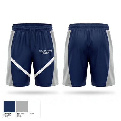 Colleton County Cougars 17459991 Athletic Shorts With Pockets - 1