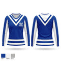 Polk county wolverines Women's Long Sleeve V-neck Shirt - 1