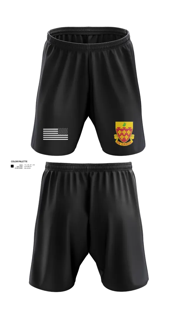 Athletic Shorts With Pockets, 1-77 FA Bravo Btry, Army, Teamtime, Team time, sublimation, custom sports apparel, team uniforms, spirit wear, spiritwear, sports uniforms, custom shirts, team store, custom team store, fundraiser sports, apparel fundraiser