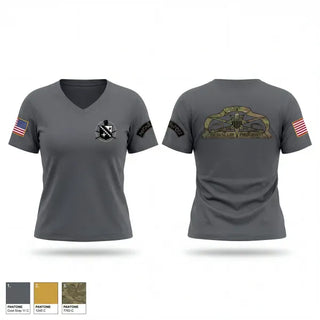 Womens Short Sleeve Vneck Shirt, Tactical Operations Branch, Coast Guard, Teamtime, Team time, sublimation, custom sports apparel, team uniforms, spirit wear, spiritwear, sports uniforms, custom shirts, team store, custom team store, fundraiser sports, apparel fundraiser