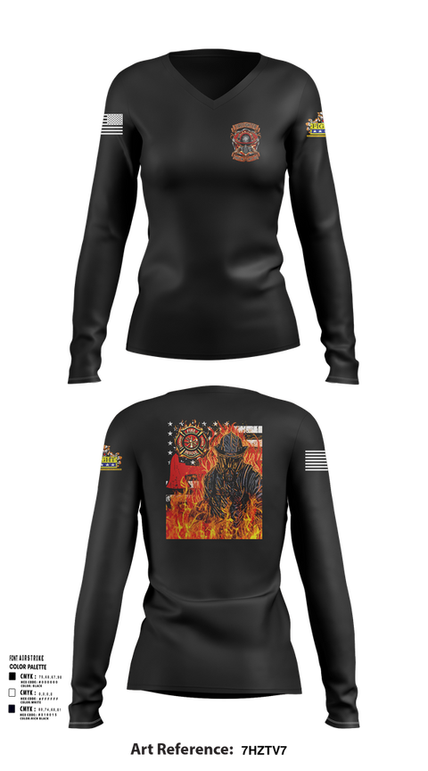 Womens Long Sleeve Vneck Shirt, Repair division, , Teamtime, Team time, sublimation, custom sports apparel, team uniforms, spirit wear, spiritwear, sports uniforms, custom shirts, team store, custom team store, fundraiser sports, apparel fundraiser