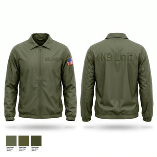 Windbreaker, K-9 Unit, Police, Teamtime, Team time, sublimation, custom sports apparel, team uniforms, spirit wear, spiritwear, sports uniforms, custom shirts, team store, custom team store, fundraiser sports, apparel fundraiser