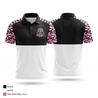 Short Sleeve Performance Polo, Rosedale Tribe, Women's Basketball, Teamtime, Team time, sublimation, custom sports apparel, team uniforms, spirit wear, spiritwear, sports uniforms, custom shirts, team store, custom team store, fundraiser sports, apparel fundraiser