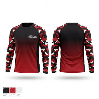 Long Sleeve Performance Shirt, Red Lake, Women's Basketball, Teamtime, Team time, sublimation, custom sports apparel, team uniforms, spirit wear, spiritwear, sports uniforms, custom shirts, team store, custom team store, fundraiser sports, apparel fundraiser