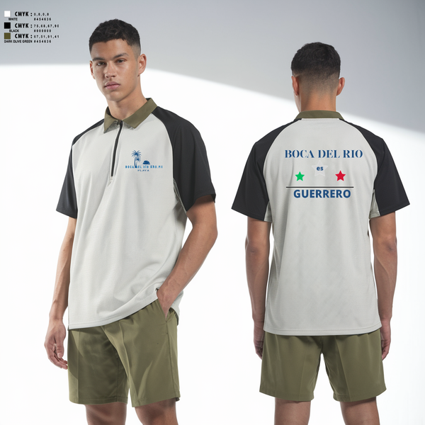 Short Sleeve Performance Polo, Playa Boca del Rio Gro.Mx, Golf, Teamtime, Team time, sublimation, custom sports apparel, team uniforms, spirit wear, spiritwear, sports uniforms, custom shirts, team store, custom team store, fundraiser sports, apparel fundraiser