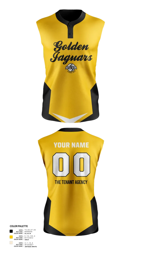 Two Button Softball Jersey, Golden Jaguars Softball, Softball, Teamtime, Team time, sublimation, custom sports apparel, team uniforms, spirit wear, spiritwear, sports uniforms, custom shirts, team store, custom team store, fundraiser sports, apparel fundraiser