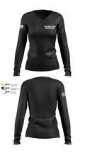 KEWEENAW COUNTY SHERIFFS OFFICE 15450708 Women's Long Sleeve V-neck Shirt - 100