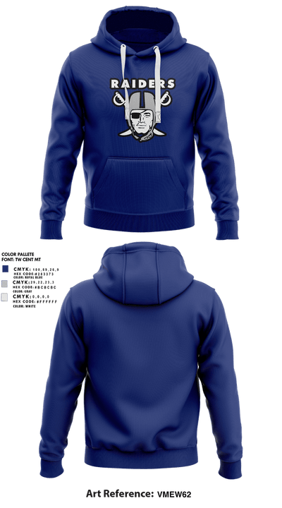 Brent Raiders 95359383 Hoodie - 1