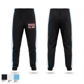 Sweatpants, Perros del Mal, Men's Soccer, Teamtime, Team time, sublimation, custom sports apparel, team uniforms, spirit wear, spiritwear, sports uniforms, custom shirts, team store, custom team store, fundraiser sports, apparel fundraiser