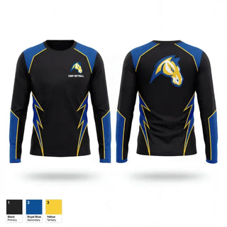 Long Sleeve Performance Shirt, Chicopee Comp Softball, Softball, Teamtime, Team time, sublimation, custom sports apparel, team uniforms, spirit wear, spiritwear, sports uniforms, custom shirts, team store, custom team store, fundraiser sports, apparel fundraiser