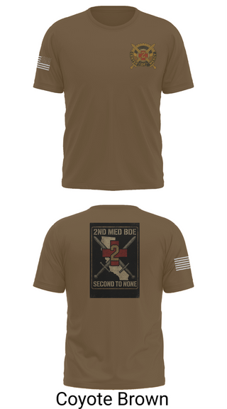 Old School Cotton Feel Shirt, 2nd Medical Brigade, , Teamtime, Team time, sublimation, custom sports apparel, team uniforms, spirit wear, spiritwear, sports uniforms, custom shirts, team store, custom team store, fundraiser sports, apparel fundraiser