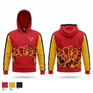 Hoodie, Charleston Trojans, Women's Volleyball, Teamtime, Team time, sublimation, custom sports apparel, team uniforms, spirit wear, spiritwear, sports uniforms, custom shirts, team store, custom team store, fundraiser sports, apparel fundraiser