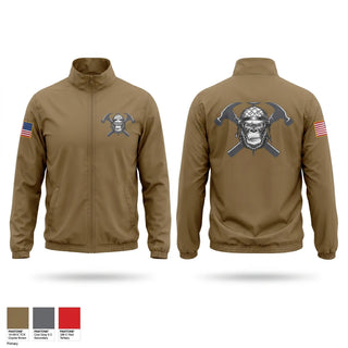 Windbreaker, HEAVY HITTERS, Army, Teamtime, Team time, sublimation, custom sports apparel, team uniforms, spirit wear, spiritwear, sports uniforms, custom shirts, team store, custom team store, fundraiser sports, apparel fundraiser