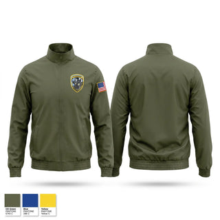 Windbreaker, Indiana Department of Corrections, Police, Teamtime, Team time, sublimation, custom sports apparel, team uniforms, spirit wear, spiritwear, sports uniforms, custom shirts, team store, custom team store, fundraiser sports, apparel fundraiser