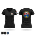 Special Operations Command Korea (SOCKOR) Women's Short Sleeve V-neck Shirt - 1
