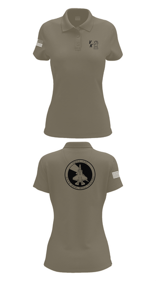 Womens Short Sleeve Performance Polo, VMFA-121, , Teamtime, Team time, sublimation, custom sports apparel, team uniforms, spirit wear, spiritwear, sports uniforms, custom shirts, team store, custom team store, fundraiser sports, apparel fundraiser