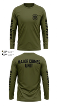 Shasta County Major Crimes Unit Long Sleeve Performance Shirt - 12
