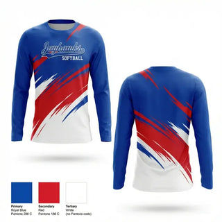 Long Sleeve Performance Shirt, Jayhawks, Softball, Teamtime, Team time, sublimation, custom sports apparel, team uniforms, spirit wear, spiritwear, sports uniforms, custom shirts, team store, custom team store, fundraiser sports, apparel fundraiser