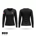 31st CST Women's Long Sleeve V-neck Shirt - 1