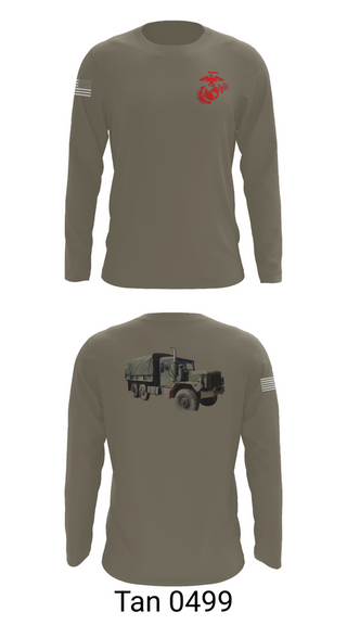 Long Sleeve Performance Shirt, H&S Battalion HQ CO Station Motor T, , Teamtime, Team time, sublimation, custom sports apparel, team uniforms, spirit wear, spiritwear, sports uniforms, custom shirts, team store, custom team store, fundraiser sports, apparel fundraiser