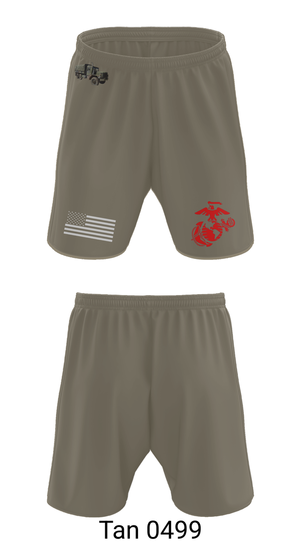 Athletic Shorts With Pockets, H&S Battalion HQ CO Station Motor T, , Teamtime, Team time, sublimation, custom sports apparel, team uniforms, spirit wear, spiritwear, sports uniforms, custom shirts, team store, custom team store, fundraiser sports, apparel fundraiser