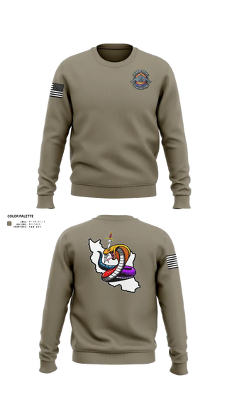 Crew Neck Sweatshirt, Iran DCIT, Army, Teamtime, Team time, sublimation, custom sports apparel, team uniforms, spirit wear, spiritwear, sports uniforms, custom shirts, team store, custom team store, fundraiser sports, apparel fundraiser