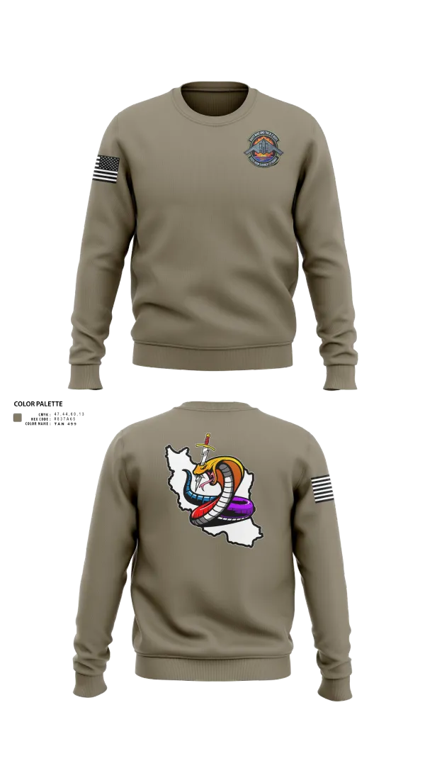 Crew Neck Sweatshirt, Iran DCIT, Army, Teamtime, Team time, sublimation, custom sports apparel, team uniforms, spirit wear, spiritwear, sports uniforms, custom shirts, team store, custom team store, fundraiser sports, apparel fundraiser