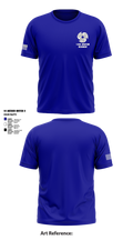 1-222 Aviation Regiment Short Sleeve Performance Shirt - 5