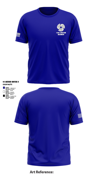 Short Sleeve Performance Shirt, 1-222 Aviaition Regiment, Army, Teamtime, Team time, sublimation, custom sports apparel, team uniforms, spirit wear, spiritwear, sports uniforms, custom shirts, team store, custom team store, fundraiser sports, apparel fundraiser