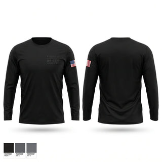 Long Sleeve Performance Shirt, Ketchikan Police Department SWAT, Police, Teamtime, Team time, sublimation, custom sports apparel, team uniforms, spirit wear, spiritwear, sports uniforms, custom shirts, team store, custom team store, fundraiser sports, apparel fundraiser