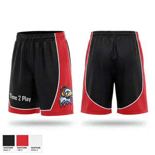 Athletic Shorts With Pockets, Time 2 Play, Women's Basketball, Teamtime, Team time, sublimation, custom sports apparel, team uniforms, spirit wear, spiritwear, sports uniforms, custom shirts, team store, custom team store, fundraiser sports, apparel fundraiser