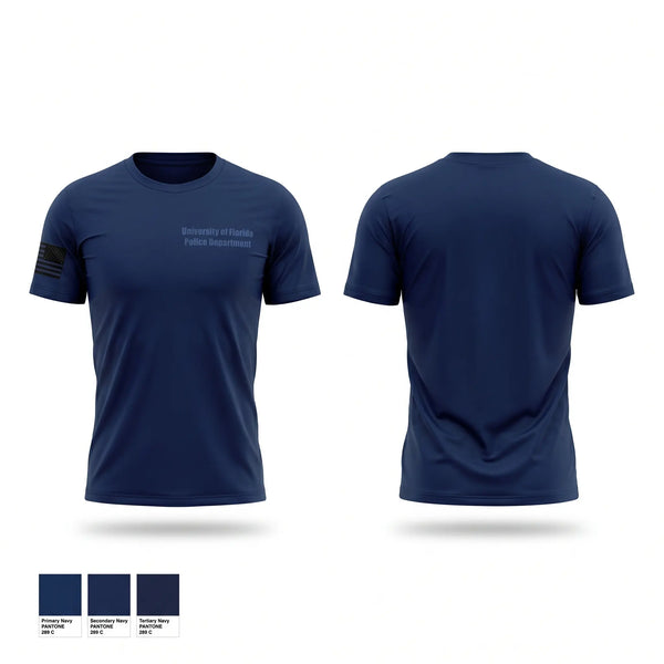 Short Sleeve Performance Shirt, University of Florida Police Department, Police, Teamtime, Team time, sublimation, custom sports apparel, team uniforms, spirit wear, spiritwear, sports uniforms, custom shirts, team store, custom team store, fundraiser sports, apparel fundraiser