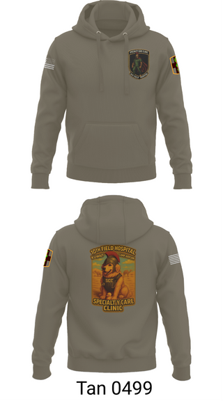 Hoodie, SCC 10th Field Hospital, , Teamtime, Team time, sublimation, custom sports apparel, team uniforms, spirit wear, spiritwear, sports uniforms, custom shirts, team store, custom team store, fundraiser sports, apparel fundraiser
