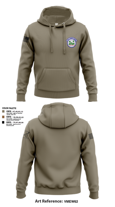 151st Army Band 82490889 Hoodie - 1
